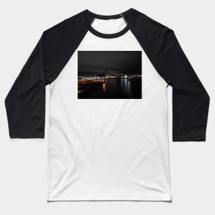 Cardiff bay at night Baseball T-Shirt